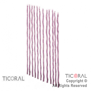 VELA 2326 IRREGULAR 15CM ROSA x 12